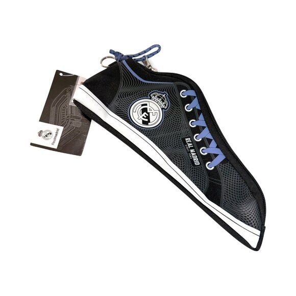 Real Madrid Pencil Case Black Boot Design Official Product - Picture 1 of 8